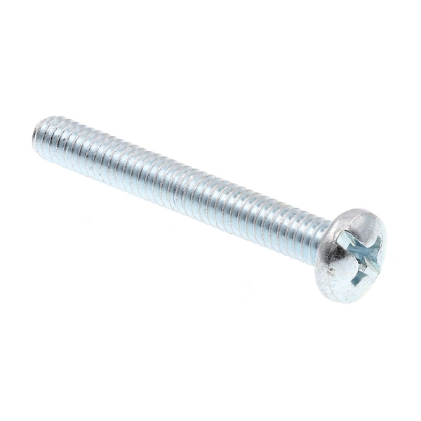 Prime-Line Machine Screw, Pan Head, Phil/Sltd Comb 1/4in-20 X 2in Zinc Plated Steel 100PK 9009584 - main